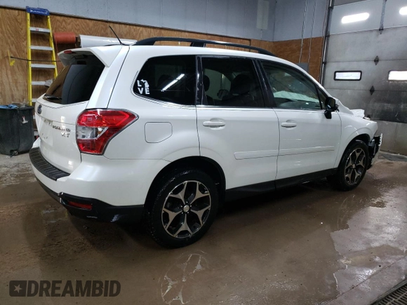 2014 Subaru Forester XT Touring with VIN JF2SJGMCXEH556507, listed as a Copart auction lot 56584515 with 145,113 mi miles and Clean title. Bid and sale history available at DreamBid. Image 3.