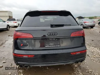 2023 Audi SQ5 Premium Plus with VIN WA1B4AFY7P2146601, listed as a Copart auction lot 46319784 with 8,273 mi miles and Salvage title. Bid and sale history available at DreamBid. Image 6.