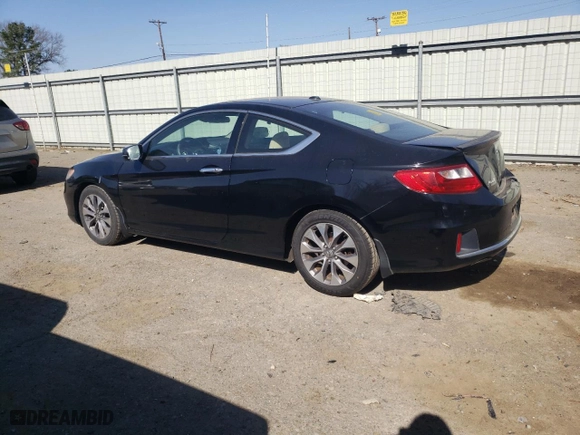2013 Honda Accord Cpe EX-L with VIN 1HGCT1B89DA015322, listed as a Copart auction lot 48506955 with 151,789 mi miles and Salvage Title. Bid and sale history available at carsss.com. Image 2.