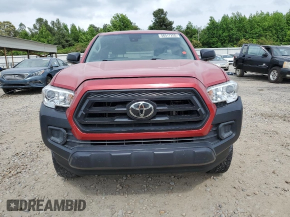 2020 Toyota Tacoma SR with VIN 3TYSX5EN8LT002204, listed as a Copart auction lot 56917255 with 101,968 mi miles and Salvage title. Bid and sale history available at DreamBid. Image 5.
