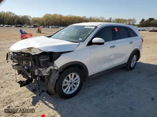 2019 Kia Sorento LX V6 with VIN 5XYPG4A50KG489508, listed as a Copart auction lot 50701875 with 76,805 mi miles and Salvage Title. Bid and sale history available at carsss.com. Image 1.