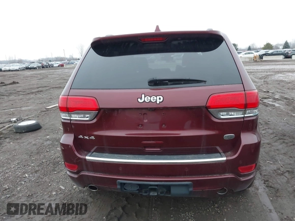 2018 Jeep Grand Cherokee High Altitude with VIN 1C4RJFCG6JC266462, listed as a IAAI auction lot 41206838 with 42,570 mi miles. Bid and sale history available at carsss.com. Image 16.