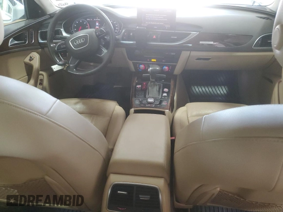 2012 Audi A6 Prestige with VIN WAUHGAFC4CN053505, listed as a Copart auction lot 54649245 with 92,328 mi miles and Salvage title. Bid and sale history available at DreamBid. Image 8.