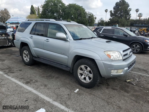 2005 Toyota 4Runner SR5 with VIN JTEZU14R050048207, listed as a Copart auction lot 51015635 with 163,945 mi miles and Salvage Title. Bid and sale history available at carsss.com. Image 4.