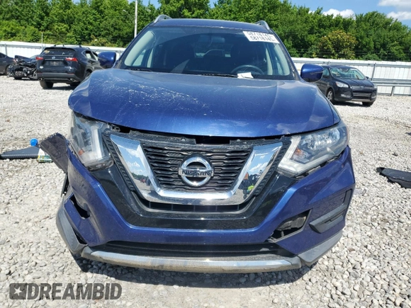 2017 Nissan Rogue SV with VIN KNMAT2MT7HP509615, listed as a Copart auction lot 58718145 with 103,927 mi miles and Salvage title. Bid and sale history available at DreamBid. Image 5.
