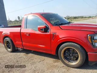2023 Ford F-150 XL with VIN 1FTMF1C50PKD61840, listed as a IAAI auction lot 41194194 with Not Provided miles and . Bid and sale history available at carsss.com. Image 13.