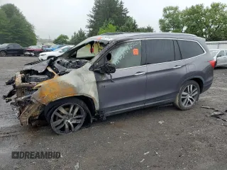 2017 Honda Pilot Elite with VIN 5FNYF6H08HB056466, listed as a Copart auction lot 60971295 with Not provided miles and Salvage title. Bid and sale history available at DreamBid. Image 1.