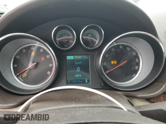 2013 Buick Regal Turbo Premium 2 z VIN 2G4GT5GV3D9243684, wystawiony jako Copart lot #80616114 z przebiegiem 149 174 mil mil oraz Szkoda całkowita • Salvage title. Historia ofert i sprzedaży dostępna na DreamBid. Obrazek 9.