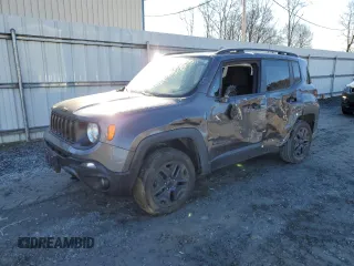 2021 Jeep Renegade Jeepster z VIN ZACNJDAB4MPM21517, wystawiony jako Copart lot #42616185 z przebiegiem 62 991 mil mil oraz Szkoda całkowita • Salvage title. Historia ofert i sprzedaży dostępna na DreamBid. Obrazek 1.