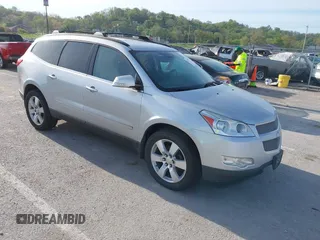 2011 Chevrolet Traverse LTZ with VIN 1GNKVLEDXBJ250325, listed as a IAAI auction lot 42107708 with 203,439 mi miles and . Bid and sale history available at DreamBid. Image 1.