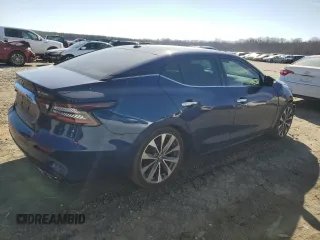 2020 Nissan Maxima Platinum with VIN 1N4AA6FV1LC385133, listed as a Copart auction lot 89101525 with 53,774 mi miles and Salvage Title. Bid and sale history available at DreamBid. Image 3.
