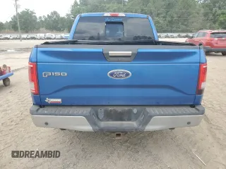 2015 Ford F-150 XL with VIN 1FTEW1CPXFKD77046, listed as a Copart auction lot 59692845 with 205,659 mi miles and Salvage title. Bid and sale history available at DreamBid. Image 6.