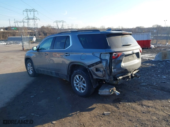 2020 Chevrolet Traverse LT Leather with VIN 1GNEVHKW5LJ316880, listed as a IAAI auction lot 41387661 with 35,268 mi miles. Bid and sale history available at carsss.com. Image 3.