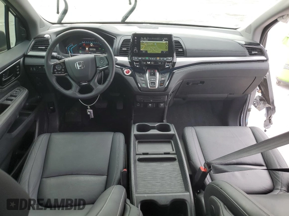2024 Honda Odyssey Touring z VIN 5FNRL6H85RB016317, wystawiony jako Copart lot #59483565 z przebiegiem 17 351 mil mil oraz Nie do naprawy • Non repairable. Historia ofert i sprzedaży dostępna na DreamBid. Obrazek 8.