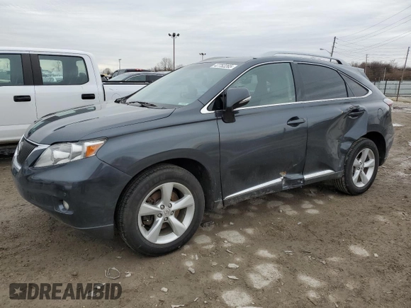 2010 Lexus RX 350 with VIN 2T2BK1BA8AC076261, listed as a Copart auction lot 47752265 with 332,193 mi miles and Clean Title. Bid and sale history available at DreamBid. Image 1.
