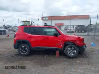 2016 Jeep Renegade Sport with VIN ZACCJAAT3GPE37763, listed as a IAAI auction lot 39932800 with 135,820 mi miles and . Bid and sale history available at carsss.com. Image 13.