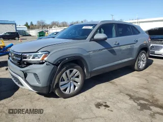 2022 Volkswagen Atlas SE z VIN 1V2HE2CA7NC213195, wystawiony jako Copart lot #50336425 z przebiegiem 113 293 mil mil oraz Szkody całkowita. Historia ofert i sprzedaży dostępna na DreamBid. Obrazek 1.