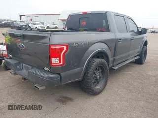 2016 Ford F-150 XL with VIN 1FTEW1CG6GKD87185, listed as a IAAI auction lot 41624791 with 184,522 mi miles and . Bid and sale history available at carsss.com. Image 4.