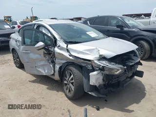 2021 Nissan Versa SV with VIN 3N1CN8EV4ML815301, listed as a IAAI auction lot 42256265 with 83,632 mi miles and . Bid and sale history available at DreamBid. Image 1.