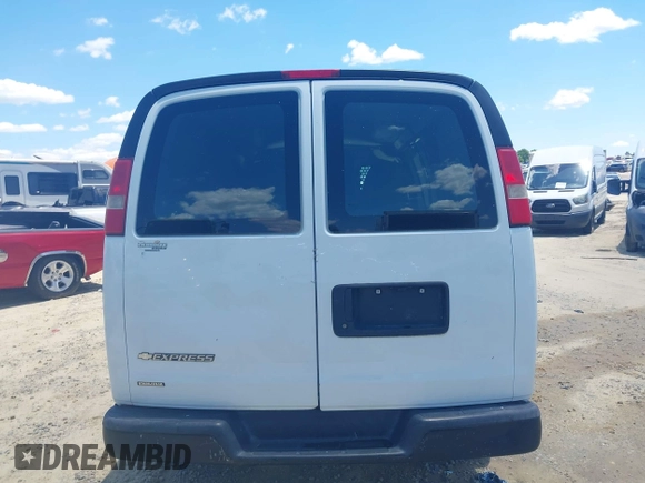 2014 Chevrolet Express Cargo with VIN 1GCWGFBA4E1207247, listed as a IAAI auction lot 42259244 with 169,971 mi miles and . Bid and sale history available at DreamBid. Image 16.