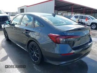 2025 Honda Civic Sport z VIN 2HGFE2F58SH556809, wystawiony jako IAAI lot #42081375 z przebiegiem 8 647 mil mil oraz . Historia ofert i sprzedaży dostępna na DreamBid. Obrazek 3.
