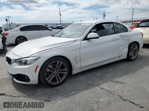 2016 BMW 4 Series 428i with VIN WBA3V7C5XG5A27315, listed as a Copart auction lot 50847495 with Not provided miles and Salvage title. Bid and sale history available at DreamBid. Image 1.