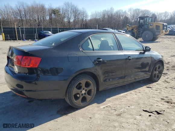 2014 Volkswagen Jetta Sedan S with VIN 3VW2K7AJ9EM321121, listed as a Copart auction lot 48374145 with 165,888 mi miles and Clean Title. Bid and sale history available at carsss.com. Image 3.