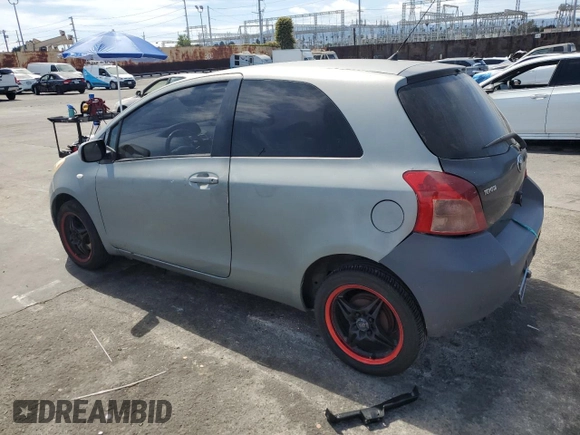 2007 Toyota Yaris with VIN JTDJT923475036181, listed as a Copart auction lot 50950065 with 134,440 mi miles and Salvage Title. Bid and sale history available at carsss.com. Image 2.