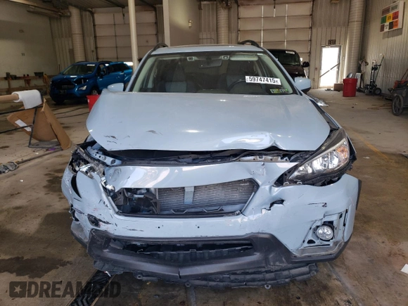 2019 Subaru Crosstrek Premium z VIN JF2GTAEC3KH303696, wystawiony jako Copart lot #59747415 z przebiegiem 84 117 mil mil oraz Szkoda całkowita • Salvage title. Historia ofert i sprzedaży dostępna na DreamBid. Obrazek 5.