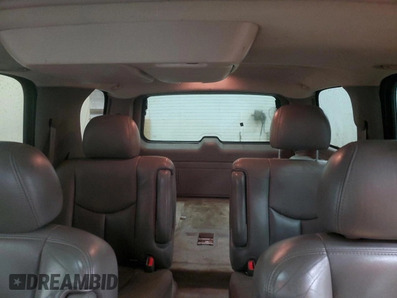2005 GMC Yukon Denali z VIN 1GKEK63U45J222600, wystawiony jako Copart lot #51329775 z przebiegiem 287 293 mil mil oraz Czysty tytuł • Clean title. Historia ofert i sprzedaży dostępna na DreamBid. Obrazek 10.