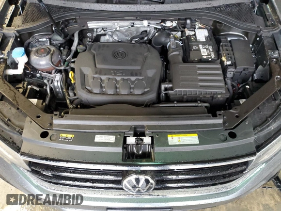 2024 Volkswagen Tiguan SE R-Line Black with VIN 3VV8B7AX9RM030160, listed as a Copart auction lot 53003965 with 12,381 mi miles and Salvage title. Bid and sale history available at DreamBid. Image 13.