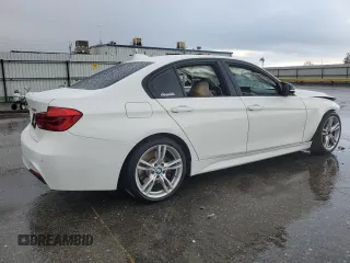 2017 BMW 3 Series 330i with VIN WBA8B9G51HNU09848, listed as a Copart auction lot 48812075 with 105,075 mi miles and Salvage Title. Bid and sale history available at carsss.com. Image 3.