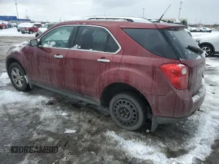 2012 Chevrolet Equinox LTZ with VIN 2GNFLGE57C6357550, listed as a Copart auction lot 45285065 with 156,019 mi miles and Clean Title. Bid and sale history available at carsss.com. Image 2.