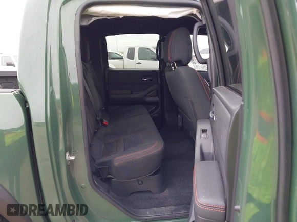 2022 Nissan Frontier S with VIN 1N6ED1EK3NN680820, listed as a IAAI auction lot 41227138 with 35,529 mi miles. Bid and sale history available at carsss.com. Image 8.