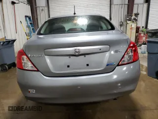 2012 Nissan Versa SL with VIN 3N1CN7AP6CL891747, listed as a Copart auction lot 48456005 with 91,525 mi miles and Salvage Title. Bid and sale history available at carsss.com. Image 6.