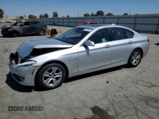 2011 BMW 5 Series 528i with VIN WBAFR1C56BC739255, listed as a Copart auction lot 63147825 with 147,983 mi miles and Salvage title. Bid and sale history available at DreamBid. Image 1.