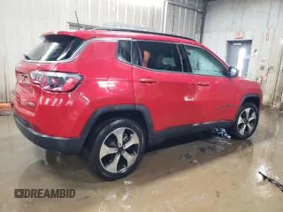 2018 Jeep Compass Latitude with VIN 3C4NJDBB8JT180048, listed as a Copart auction lot 45653135 with 147,279 mi miles and Salvage title. Bid and sale history available at DreamBid. Image 3.