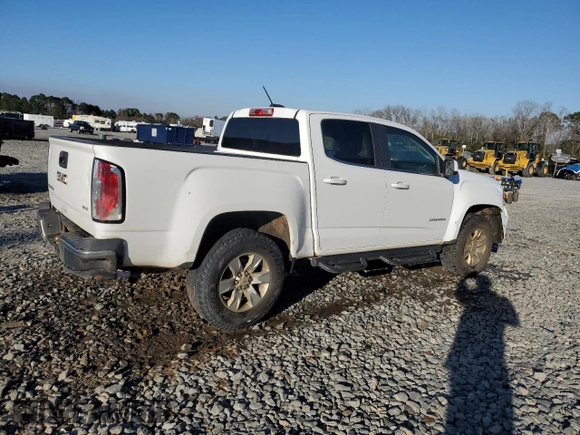 2017 GMC Canyon 2WD SLE with VIN 1GTG5CEA4H1149827, listed as a Copart auction lot 45521665 with 129,084 mi miles and Salvage Title. Bid and sale history available at carsss.com. Image 3.