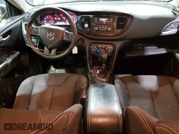 2015 Dodge Dart SXT with VIN 1C3CDFBB8FD344488, listed as a Copart auction lot 83603154 with 129,646 mi miles and Clean Title. Bid and sale history available at DreamBid. Image 8.
