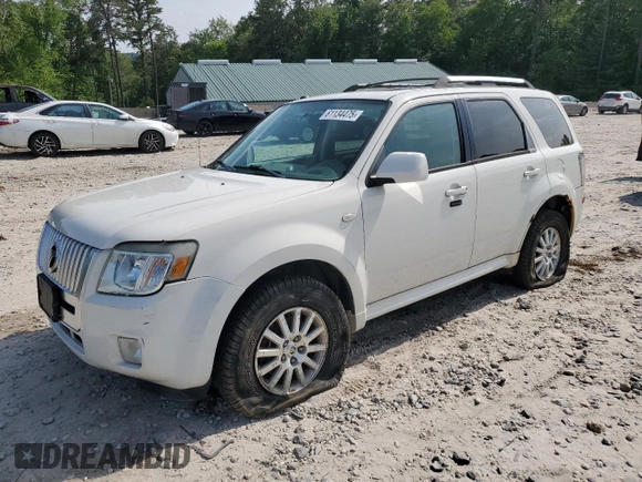 2009 Mercury Mariner Premier z VIN 4M2CU97G09KJ01723, wystawiony jako Copart lot #61134475 z przebiegiem 105 205 mil mil oraz Czysty tytuł • Clean title. Historia ofert i sprzedaży dostępna na DreamBid. Obrazek 1.