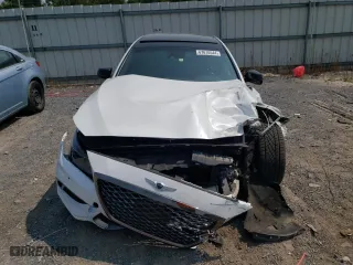 2018 Genesis G80 3.3T Sport with VIN KMHGN4JB7JU244581, listed as a Copart auction lot 67610544 with 37,792 mi miles and Salvage Title. Bid and sale history available at carsss.com. Image 5.