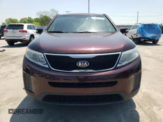 2015 Kia Sorento LX with VIN 5XYKT3A67FG627155, listed as a Copart auction lot 51434715 with 157,218 mi miles and Salvage Title. Bid and sale history available at carsss.com. Image 5.