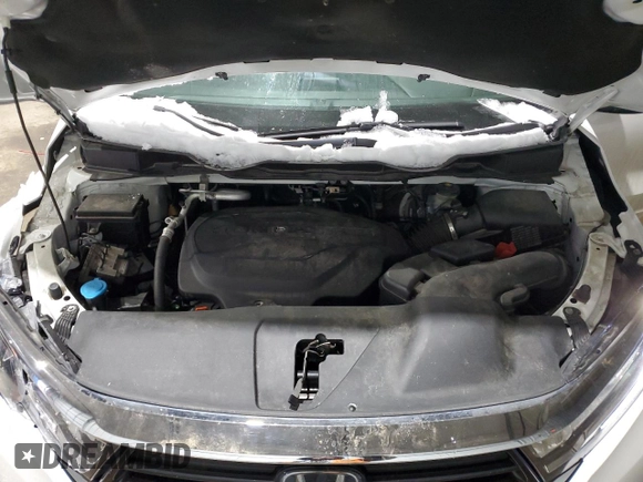 2021 Honda Odyssey EX-L with VIN 5FNRL6H76MB036222, listed as a Copart auction lot 44172475 with 105,388 mi miles and Salvage Title. Bid and sale history available at DreamBid. Image 13.