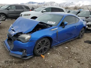 2014 Subaru BRZ Limited with VIN JF1ZCAC12E8603510, listed as a Copart auction lot 85144774 with 0 mi miles and Salvage Title. Bid and sale history available at carsss.com. Image 1.