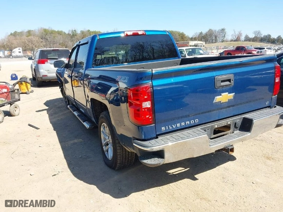 2015 Chevrolet Silverado 1500 LT with VIN 3GCUKREC2FG229433, listed as a IAAI auction lot 41737787 with NaN miles. Bid and sale history available at carsss.com. Image 3.