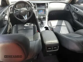 2021 Infiniti Q50 Luxe z VIN JN1EV7BP6MM704845, wystawiony jako Copart lot #58539515 z przebiegiem 16 460 mil mil oraz Szkoda całkowita • Salvage title. Historia ofert i sprzedaży dostępna na DreamBid. Obrazek 8.