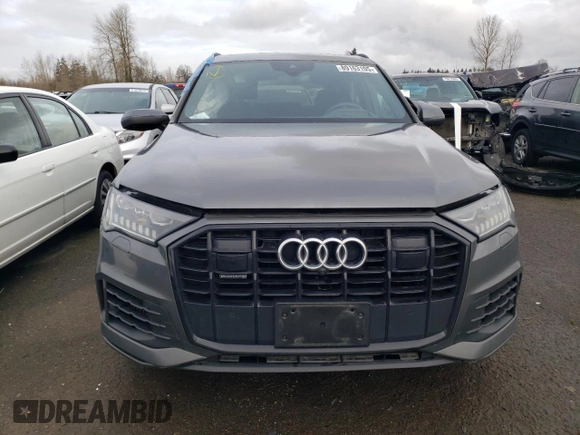2021 Audi Q7 Prestige z VIN WA1VXAF72MD017936, wystawiony jako Copart lot #89163105 z przebiegiem 42 610 mil mil oraz Szkoda całkowita • Salvage title. Historia ofert i sprzedaży dostępna na DreamBid. Obrazek 5.