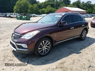 2017 Infiniti QX50 with VIN JN1BJ0RR1HM403970, listed as a Copart auction lot 77878474 with 57,531 mi miles and Non Repairable. Bid and sale history available at carsss.com. Image 1.