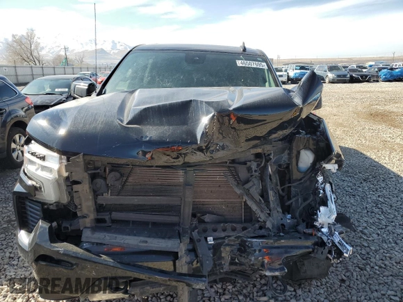 2022 Chevrolet Silverado 1500 RST with VIN 1GCUDEED5NZ630064, listed as a Copart auction lot 46507695 with 0 mi miles and Salvage Title. Bid and sale history available at carsss.com. Image 5.