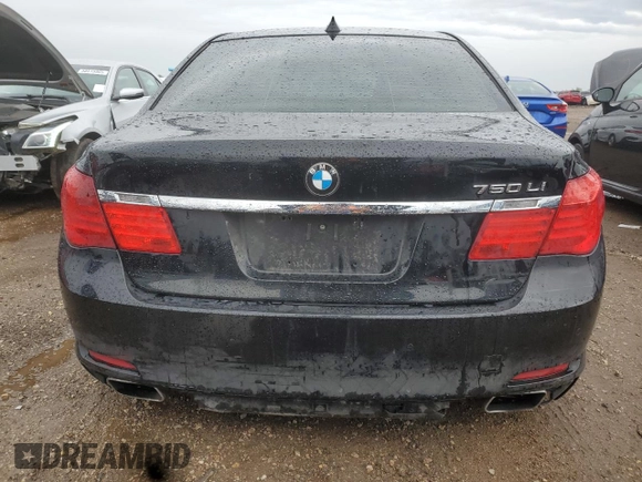 2010 BMW 7 Series 750Li z VIN WBAKB8C57ACY63934, wystawiony jako Copart lot #58851285 z przebiegiem Nie podano mil oraz Czysty tytuł • Clean title. Historia ofert i sprzedaży dostępna na DreamBid. Obrazek 6.